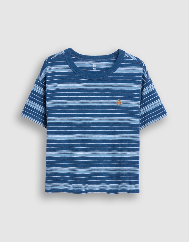 GAP - SS Boxy Stripe Icon Tee - Babies-Kids