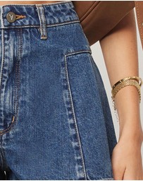 Abrand - 94 Pleated Shorts Bella