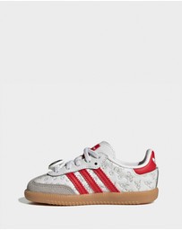 adidas Originals - adidas x Disney Samba OG Comfort Closure Elastic Lace Shoes - Babies-Kids