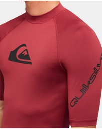 Quiksilver - Mens All Time Short Sleeve Rash Vest
