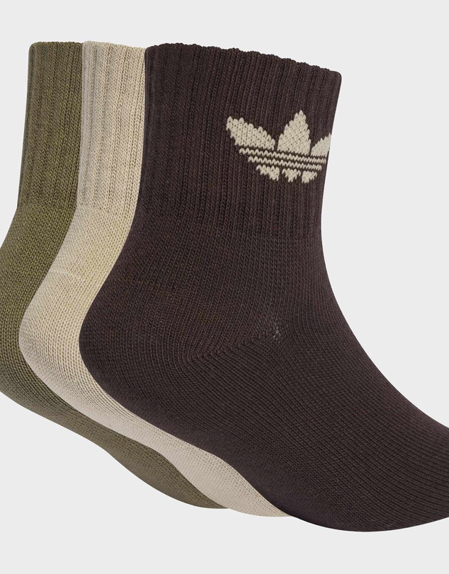adidas Originals - MID ANKLE SOCK 3 PAIR PACK KIDS