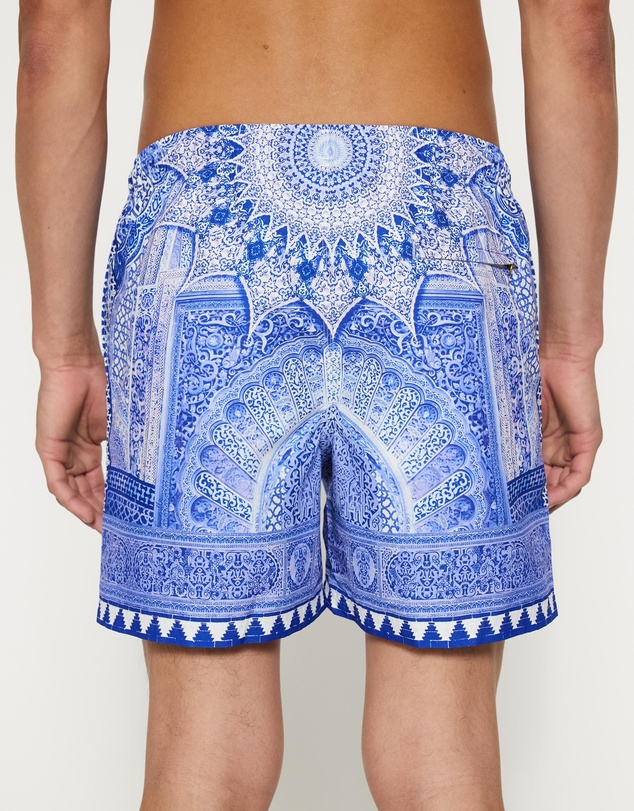 Camilla - Mid Length Boardshorts With Elastic Waist