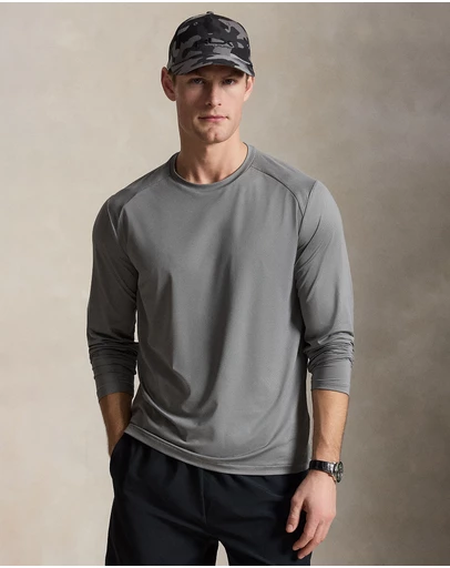 Polo Ralph Lauren - Performance Stretch Mesh Crewneck Sweat
