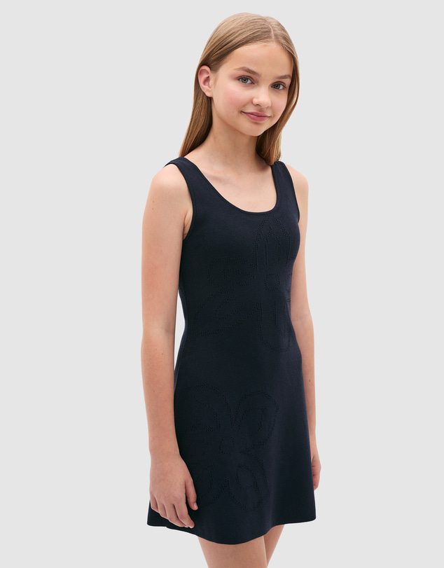 Seed Heritage - Flower Knit Dress - Teen