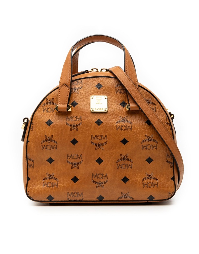 Pre-Loved by Azura Reborn - Pre-Loved Visetos Coated Canvas Essential Disco Satchel