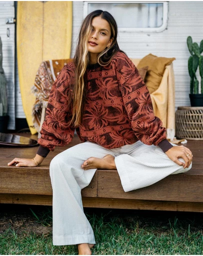 Billabong - Womens Vida Palms Crew Neck