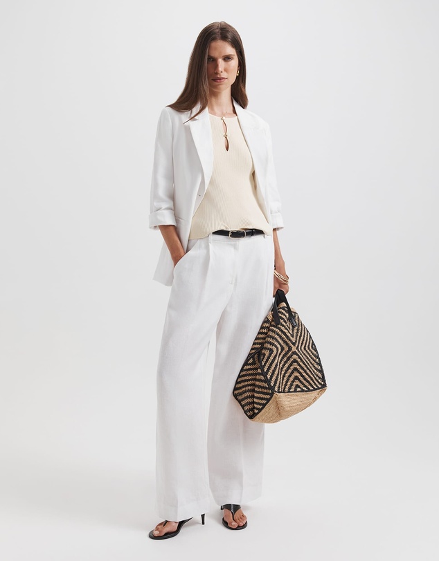 SABA - Vicky Keyhole Rib Knit