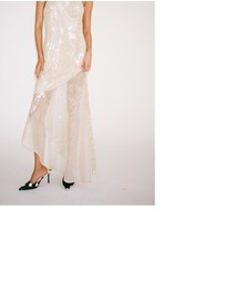 The Wolf Gang - Mina Sequin Maxi Dress - Gold