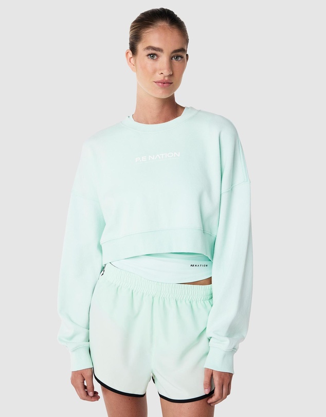 P.E Nation - Namedrop Crop Sweat