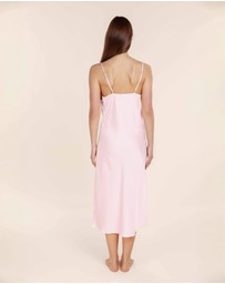 Gingerlilly - Magnolia Silky Satin Long Gown