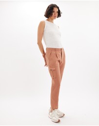 Amelius - Jordan Linen Tapered Pant