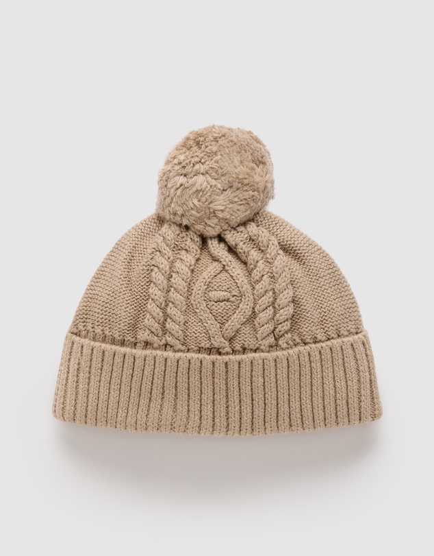 Purebaby - Cable Beanie -Kids-Babies