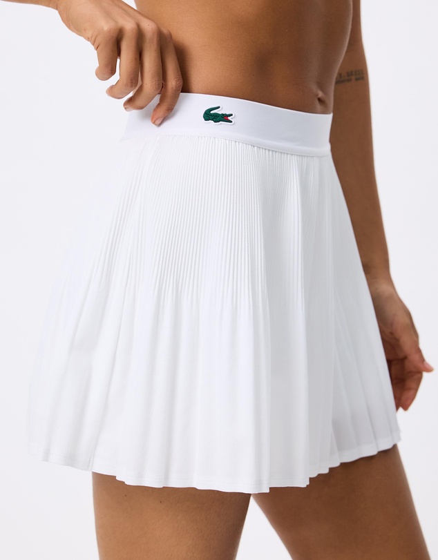 Lacoste - Players Diamond Weave Taffeta Skirt