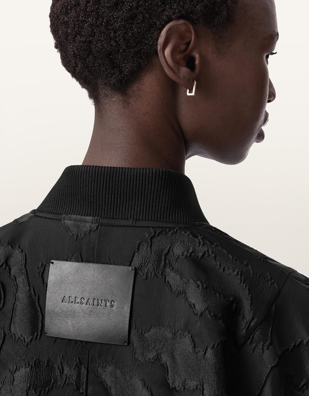 AllSaints - Bayse Oversized Bomber Jacket