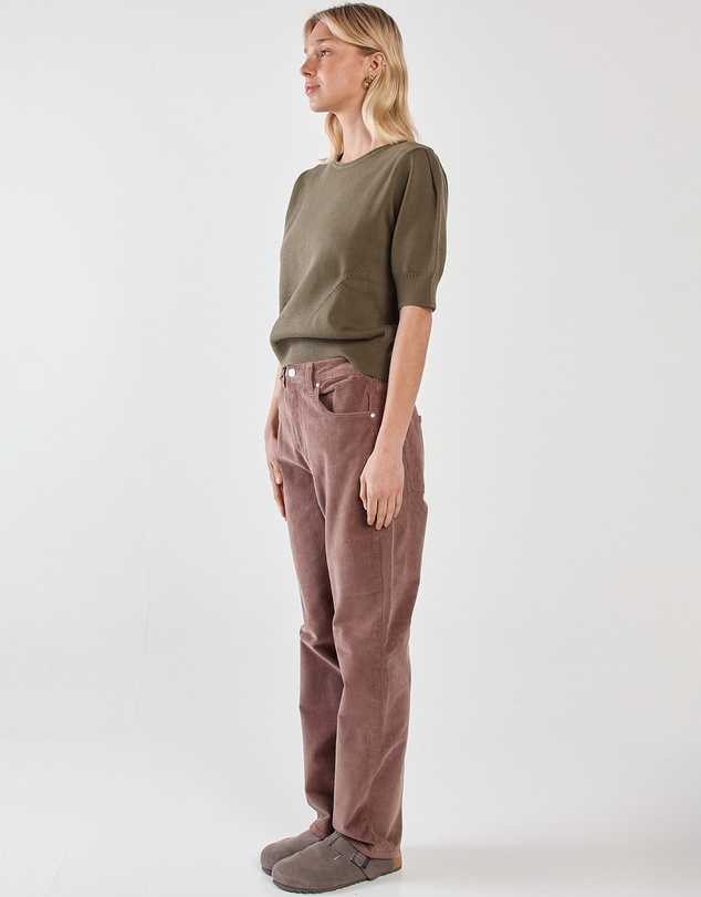 Sass - Esti Pointelle Knit Tee