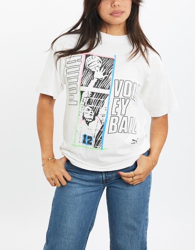 Vintage by The Real Deal - Pre Loved - 90s Puma Volleyball Tee