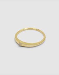 Brie Leon - Ada Slim Moonstone Ring
