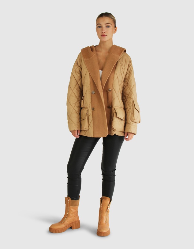Belle & Bloom - Only You Quilted Utility Jacket
