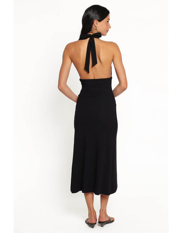 Petal & Pup - Garland Midi Dress - Black