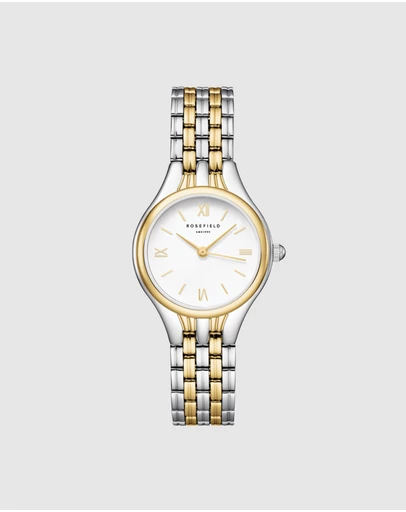 Rosefield - Muse Silver Gold Duotone Stainless Steel Bracelet Watch