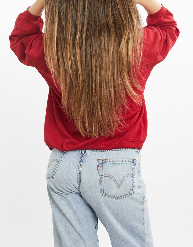 Vintage by The Real Deal - Pre Loved - Vintage 90s Cat Wildlife Sweatshirt