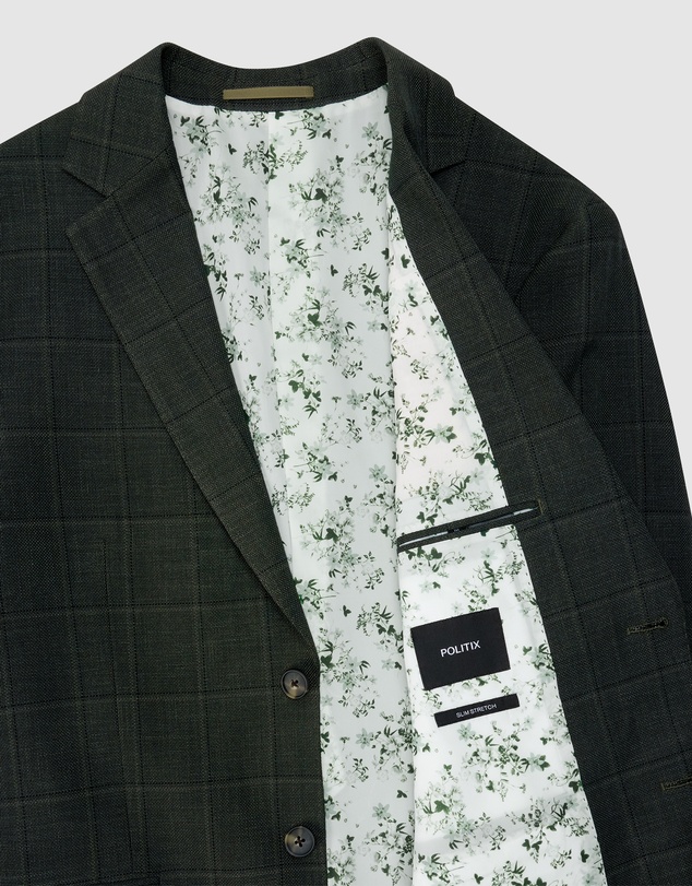 Politix - Windowpane Check Blazer