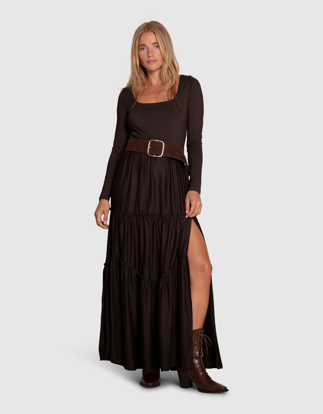 Belle & Bloom - Let Me Love You Tiered Maxi Dress