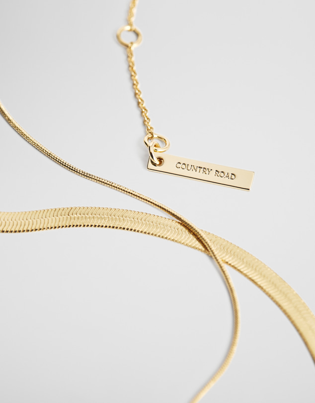 Country Road - Snake Chain Neck Set