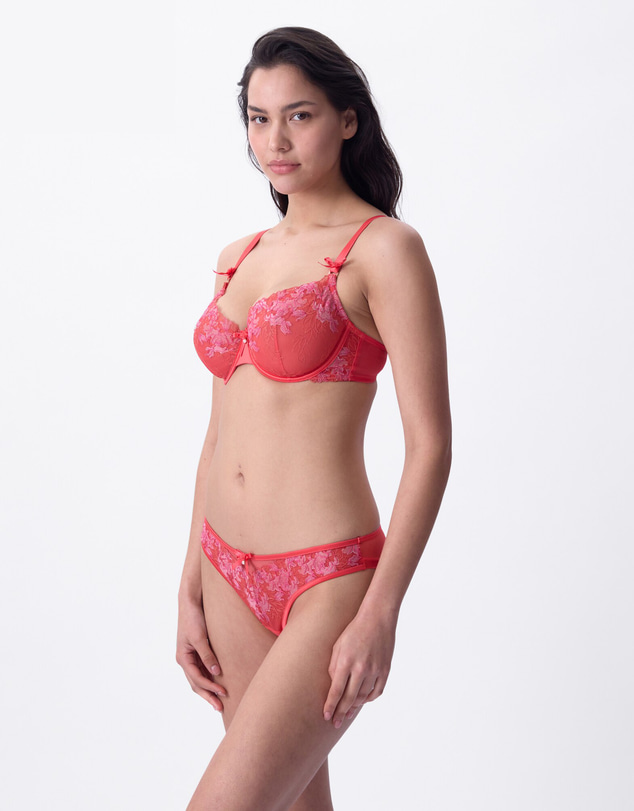 Bras N Things - Enchanted Paradiso Bra - Light Red