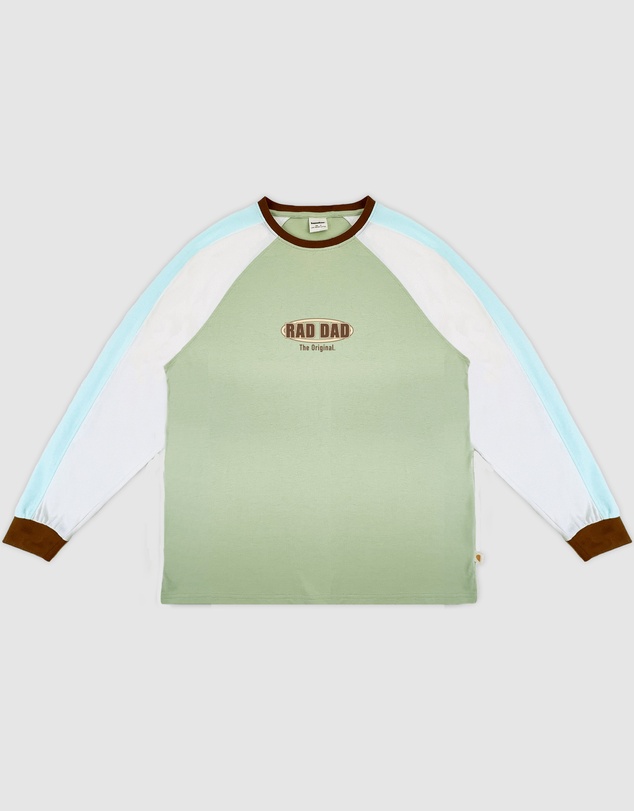 Banabae - Rad Dad Long Sleeve Spliced Tee