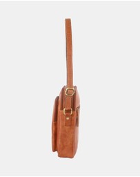 Pierre Cardin - Pierre Cardin Leather Unisex Cross Body Bag