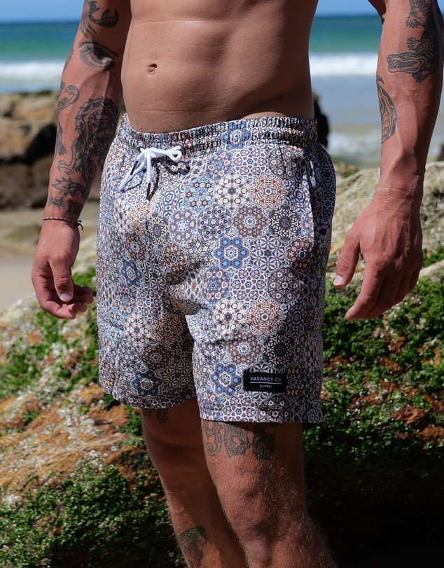 Vacancy Co - Kaleidoscope Swim Short