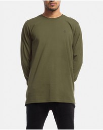 Stock & Co. - Stock & Co Anchor Embroidery Long Sleeve Tee