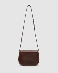 Republic of Florence - Mia Brown Crossbody Bag