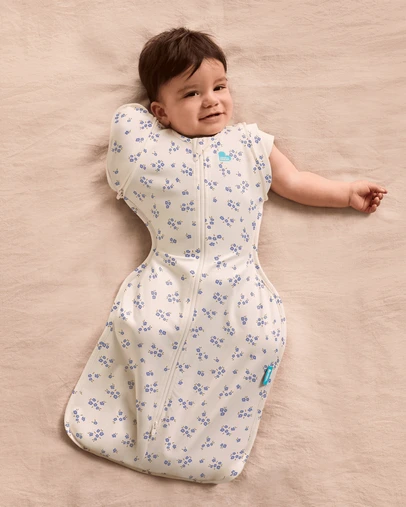 Love to Dream - Swaddle Up™ Transition Bag 1.0 TOG Stretch Cotton Meadow Jacaranda