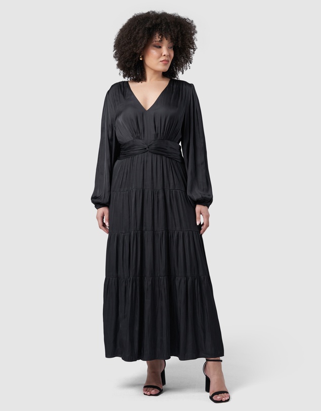 Pink Dusk by Curve Project - Nothing But You Maxi Dress