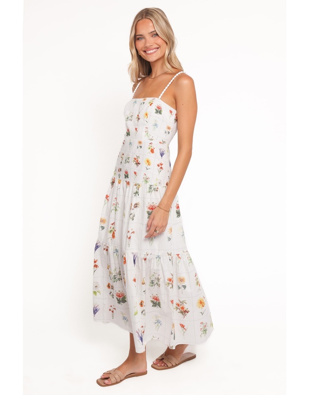 Petal & Pup - Brooks Maxi Dress - White Floral