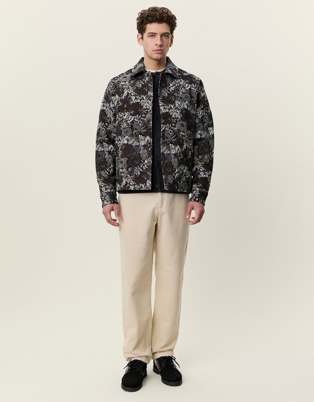 Les Deux - Rose Jacquard Overshirt