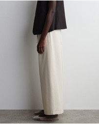 COS - Cropped Denim Wide-Leg Trousers