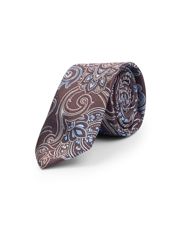 yd. - Kea Paisley 6.5Cm Tie