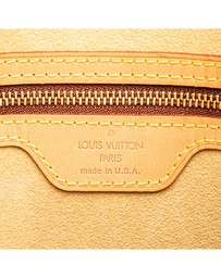 Pre-Loved by Azura Reborn - Pre-Loved louis vuitton Leather Shoulder Bag with Classic Pattern and Top Handle for Women