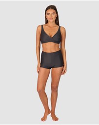 Baku Swimwear - Rococco High Waist Boyleg Bikini Bottom