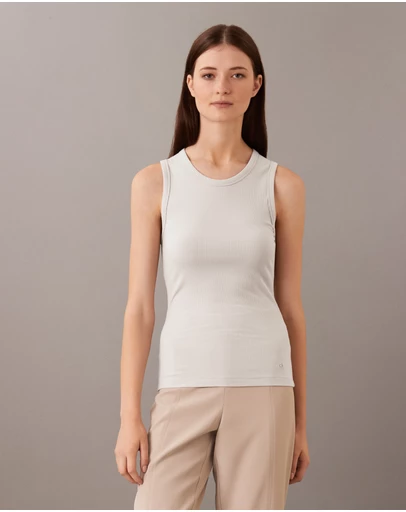 Calvin Klein - Skinny Ribbed Tank Top