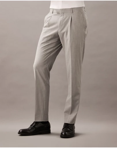Calvin Klein - Plain Marle Suit Pant