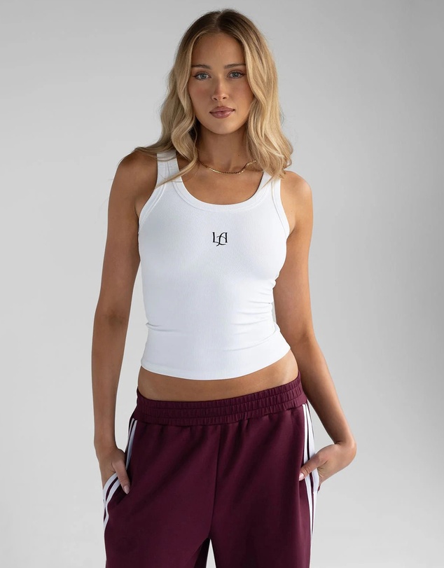 Leelo Active - Ribbed Logo Tank