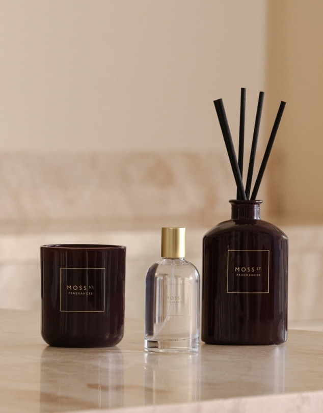 Moss St Fragrances - Vintage Leather & Cedarwood Soy Candle 300g