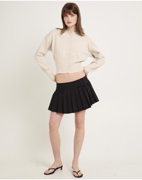 Alice In The Eve - Addison Pleated Mini Skirt