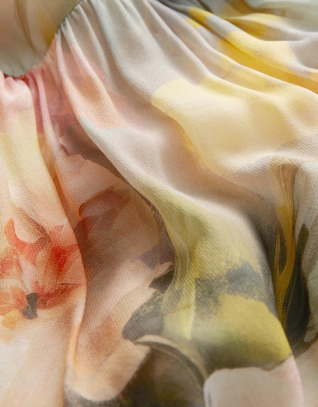 & Other Stories - Flounced Maxi Dress