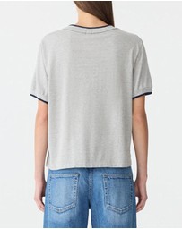Bassike - Layered Neck T-Shirt
