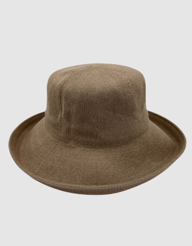 Jacaru - Jacaru 1506 Knitted Bucket Hat - Large Brim